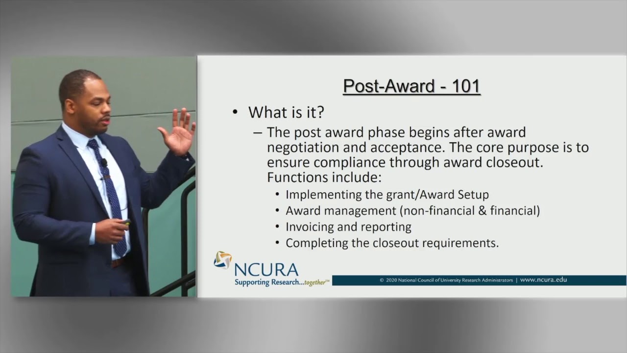 Post-Award 101: What Is It?