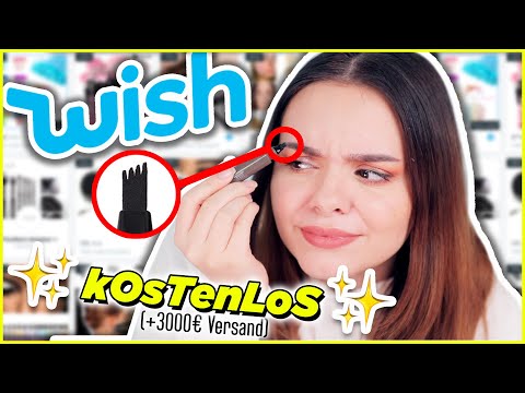 Ich teste ✨ koStEnLoSeS ✨ MAKEUP von WISH! ??