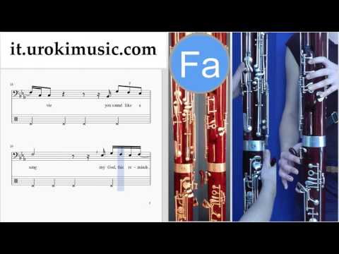 Corso di Fagotto Adele - When We Were Young Tablature Tab Parte#2 um-i276