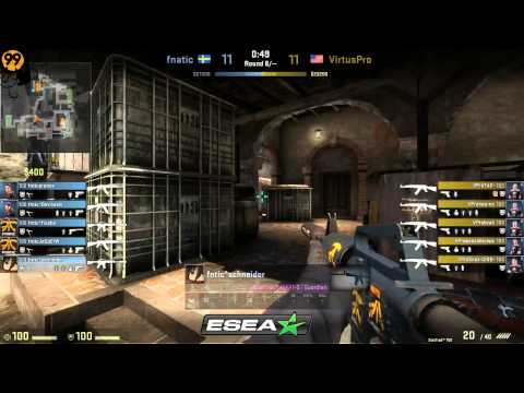 fnatic vs Virtus.Pro | ESEA Season 16 Invite EU | de_inferno Part 2