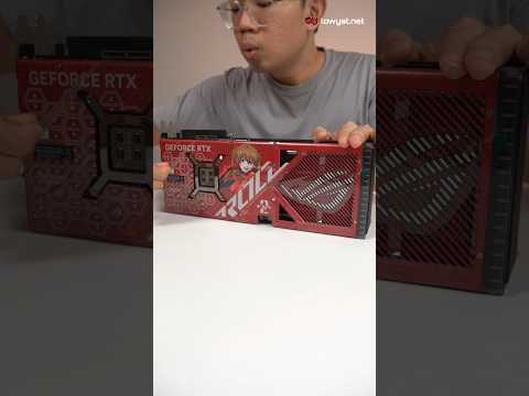 ASMR unboxing of the ASUS ROG Strix GeForce RTX 4090 EVA-02 Edition #GeForceRTX4090 #Evangelion