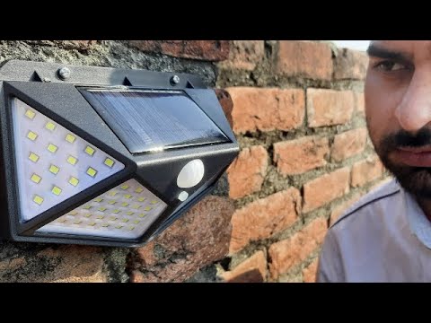 Solar Lights for Garden 100 LED Motion Sensor Security Lamp