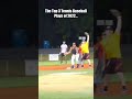 The TOP 3 PLAYS of the NEW Tennis Baseball Game in 2022! #shorts