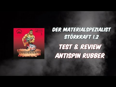 Test & Review Antispin Rubber “ Der-materialspezialist störkraft 1.2 “