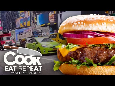 Nate Goes On A NYC Burger Tour with George Motz | Cook Eat Repeat | Blackstone