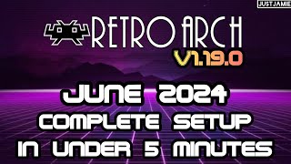 Retroarch V1.19.0 ☆ Quick Setup Guide #retroarch #emulator #frontend