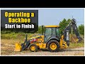 How To Operate A Backhoe 2020 Pre Op To Shut Down Tractor Loader Backhoe Training
