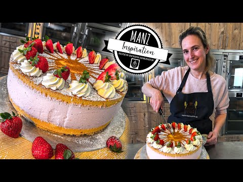 🍓🍓🍓 Erdbeer Sahne Torte - lecker, fruchtig und ganz leicht zum Nachbacken 🍓🍓🍓