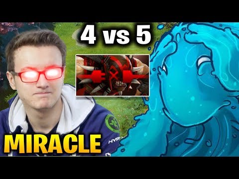 Miracle Morphling: He Can Win Even with 4 vs 5