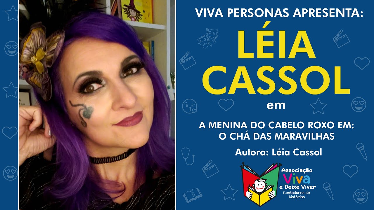Watch Now Léia Cassol - A menina do cabelo roxo em: O chá das maravilhas Léia Cassol - A menina do cabelo roxo em: O chá das maravilhas
