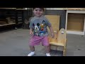 Froschkönig-Thron - Einfacher Stuhl fürs Kinderzimmer