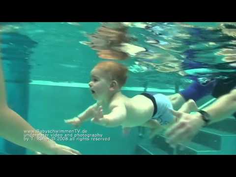 Babyschwimmen   under water babys HQ   YouTube