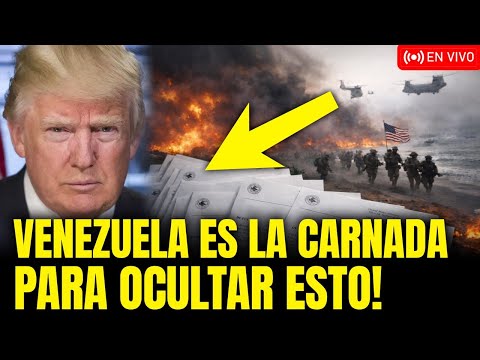 VENEZUELA ES UN DISTRACTOR!!! TRUMP ACORRALADO POR 20 MILLONES DE DOCUMENTOS OCULTOS