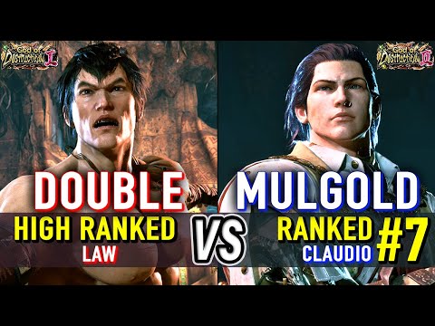 T8 🔥 DOUBLE (Law) vs MULGOLD (#7 Ranked Claudio) 🔥 Tekken 8 High Level Gameplay
