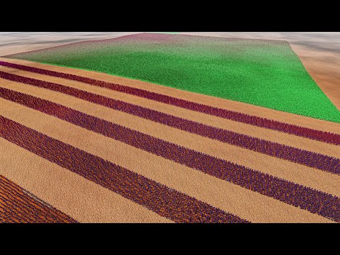 10 LINES OF RED COATS vs 1 MILLION ZOMBIES - Ultimate Epic Battle Simulator 2 UEBS 2