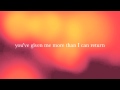 John Sage - Too Close acoustic lyric video Alex ...