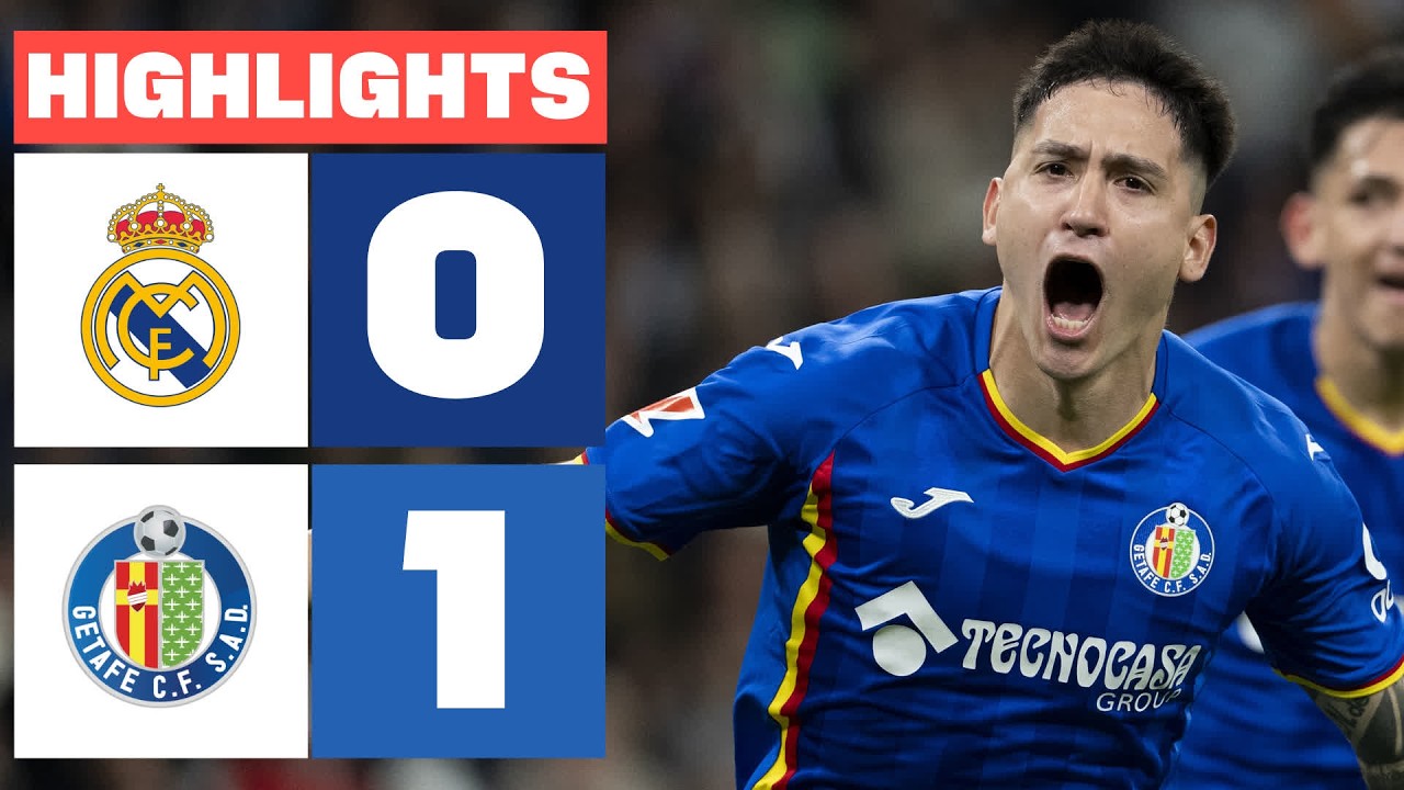 Real Madrid vs Getafe Highlights