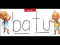 Belajar Membaca Dan Mengeja Bersama Upin Dan Ipin Suku Kata Terbuka Part 1