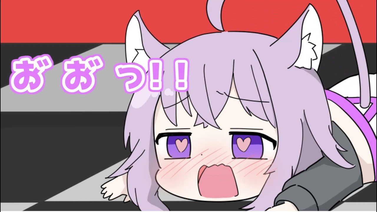 【手描き】あずきちに罵倒されるおかゆん【ホロライブ切り抜き/AZKi/猫又おかゆ】