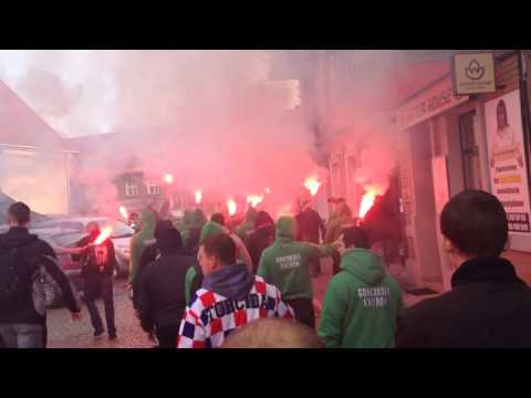 Concordia Knurow na dworcu w Gliwicach