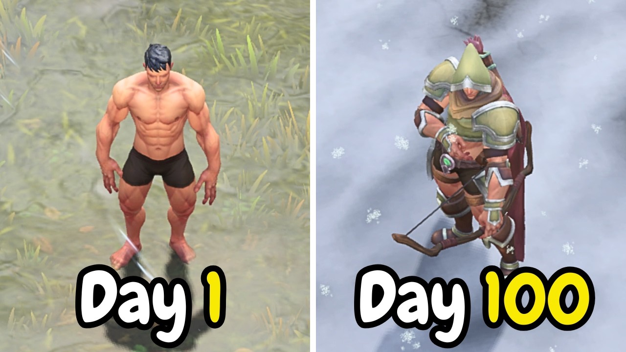 I Spent 100 days in Beyond The Map