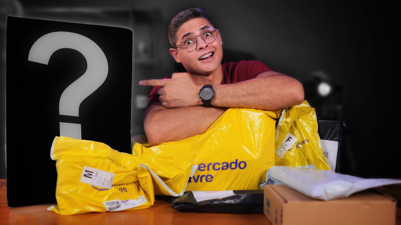COMPREI UMA CARRADA DE COISA NO MERCADO LIVRE! Black Friday Antecipada? 🤔