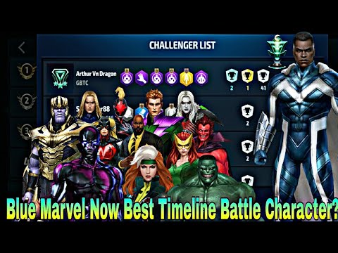 Blue Marvel T3 Timeline Battle Guide With Ctp Of Regeneration | PVP New Meta - Marvel Future Fight