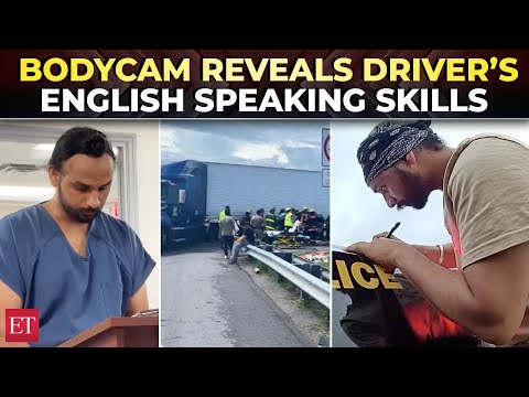 Florida truck accident | Bodycam shows migrant driver Harjinder Singh speaking limited English