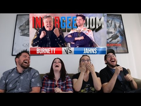 Tim gets called out! /Jahns Vs. Burnett REACTION - Movie Trivia InnerGeekdom Schmoedown