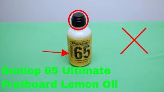 Video thumbnail for ✅  How To Use Dunlop 65 Ultimate Fretboard Lemon Oil Review by The Stuff I Use Channel