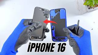 iPhone 16 Screen Replacement... DIY Restoration For Beginners!
