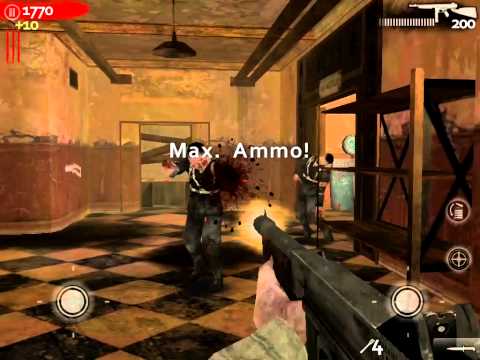call of duty world at war zombies ios gameplay