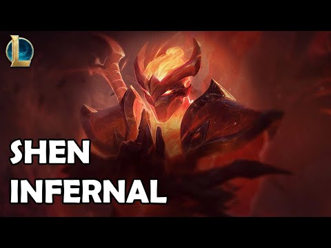 Infernal Shen Skin Spotlight from League of Legends