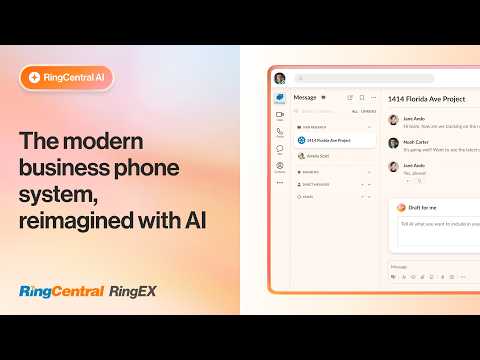RingEX | The modern business phone system, reimagined with AI