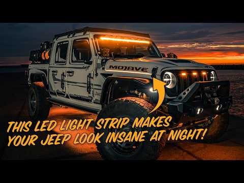 This RGB LED Strip Makes Your Jeep Look INSANE at Night