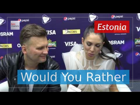 5 questions for Koit Toome & Laura from Estonia - Eurovision Song Contest 2017 - Verona - Interview