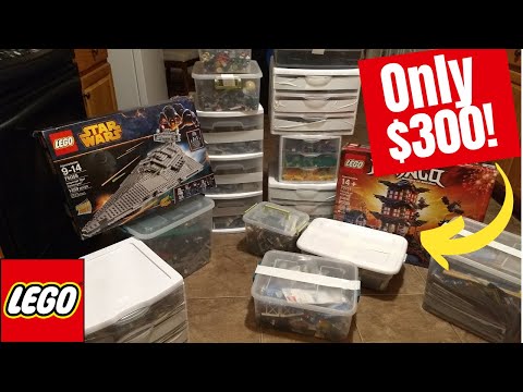 I Bought Someone's Entire Lego Collection For $300! - My Best Lego Haul Ever!