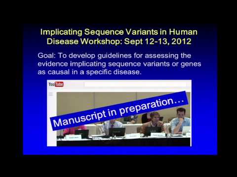 GM4: Summary of NHGRI Genomic Medicine Activities - Teri Manolio
