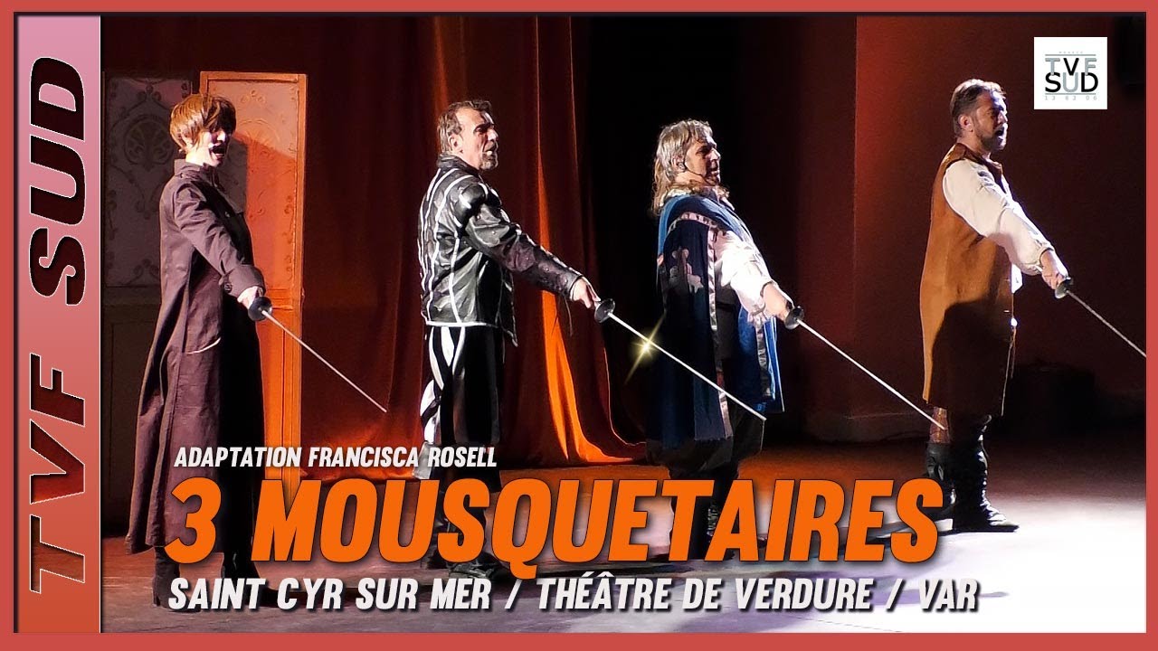 Les 3 mousquetaires Avec Francisca Rosell Noam Cartozo, Philippe Colo et Bruno Argence