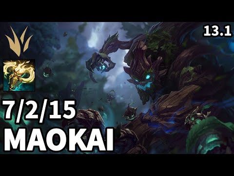 Maokai Jungle vs Kayn - EUW Challenger | Patch 13.1