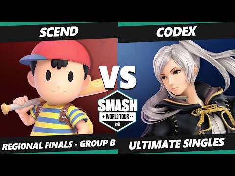 SWT NA West Group B - Scend (Ness) Vs. CodeX (Robin) Smash Ultimate Tournament