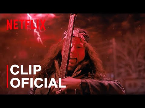 Solo de guitarra de Eddie Munson en el Upside Down | Clip oficial | Netflix