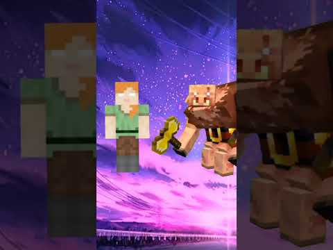 Extramind Gamer - Alexbrine vs Minecraft mobs and wither || #shorts