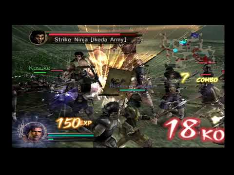 Samurai Warriors 100% Mission Guide! Magoichi Saika Walkthrough! Battle of Echizen! All Pass!
