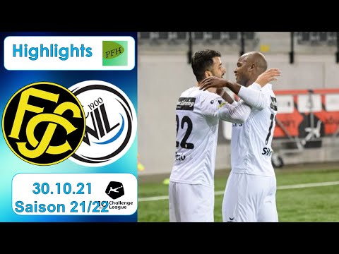 Highlights: FC Schaffhausen vs FC Wil (30.10.21)
