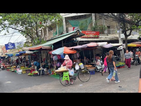 Samaki Market in Phnom Penh City, Cambodia