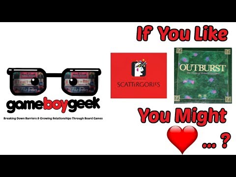 If You Like Scattergories or Outburst You Might Love...?