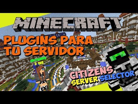 Ultimate Minecraft Server Plugins - Change Servers with NPCs!