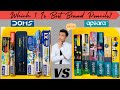 Doms HB Pencils Vs Apsara HB Pencils Comparison