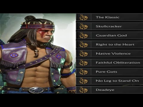 Mk11 - Nightwolf All Brutalities Showcase